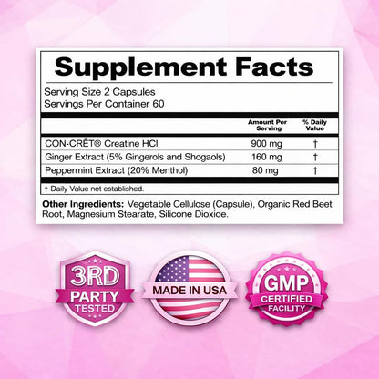 Her ERA Creatine HCl – Ginger & Peppermint